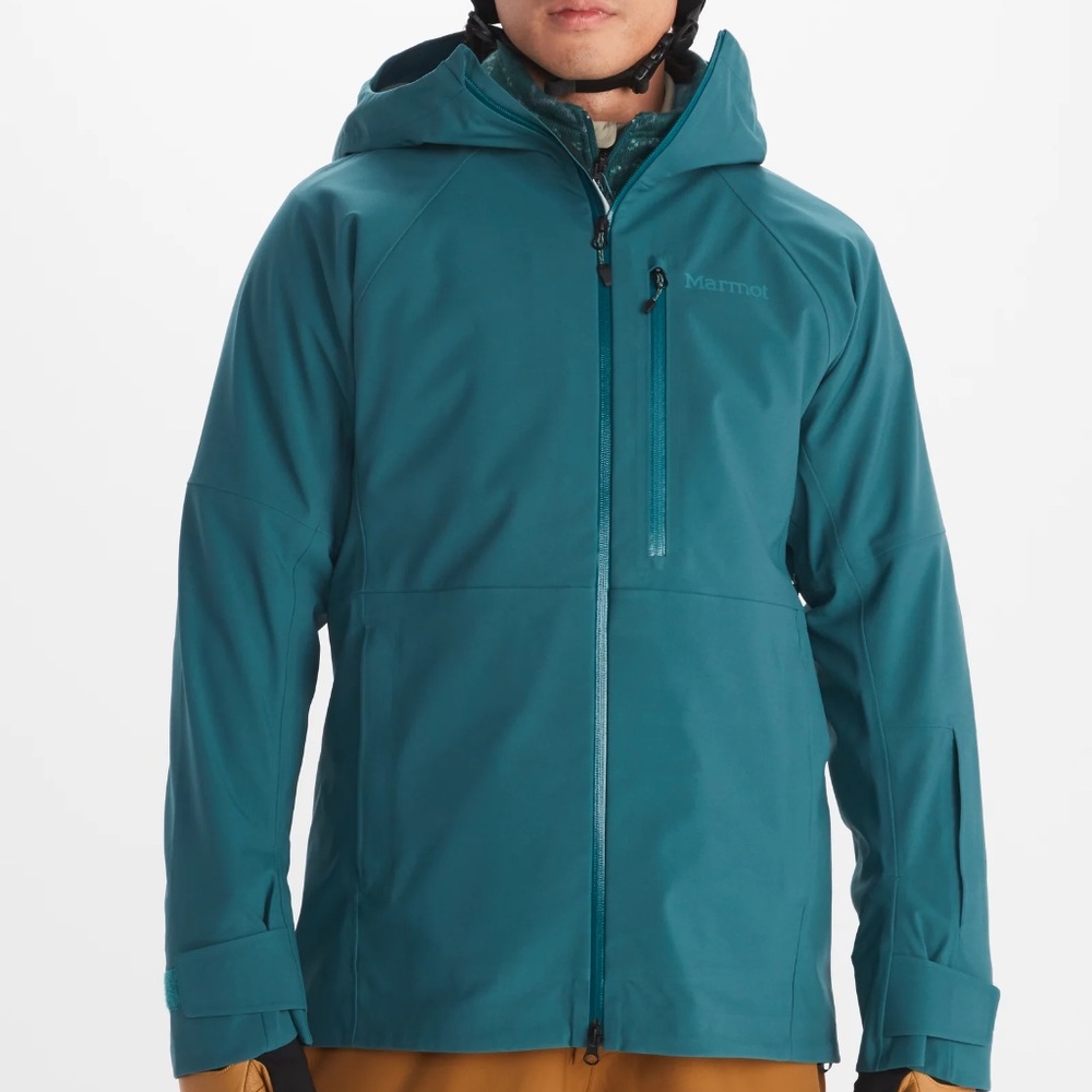 Marmot Refuge Dark Jungle Ski Jacket with Hood